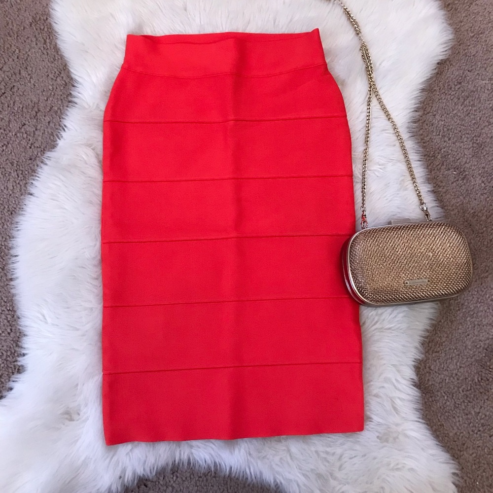 NEW BCBG Alexa high waisted pencil power skirt xs - Picture 3 of 5